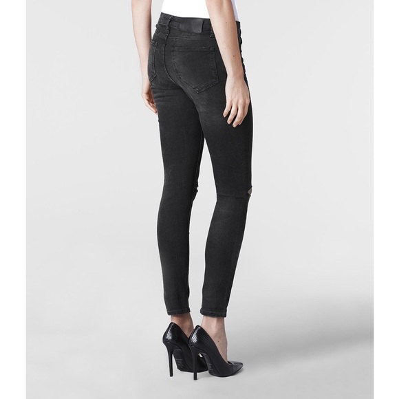 All Saints | Gray Templin Kenta Skinny Jeans - Picture 2 of 13